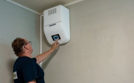Ein Murprotec Luftbehandlungssystem reinigt die Luft in Ihrem Haus