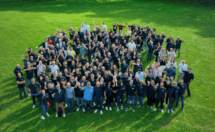 Das Murprotec-Team bei einer Firmenveranstaltung
