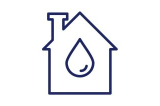 Icon für Kinder in einer feuchten Wohnung