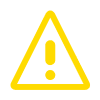 Ikone einer Warnung (gelb)